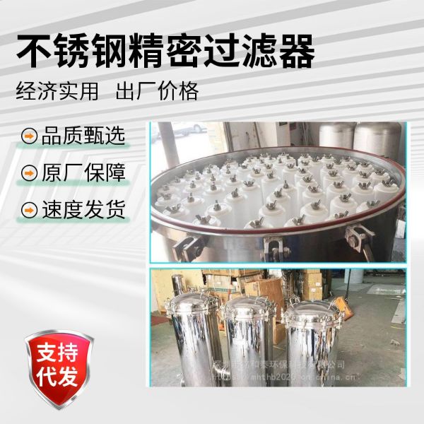 30寸30芯不锈钢精密过滤器自来水井水保安前置过滤